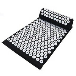 Tapete Acupressao Travesseiro Acupuntura Esteira Massagem Alivia Dores Costas Pescoço Saude - 11