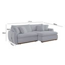 Ver imagem 2 de Sofá Cama 270 Cm Braço 15 Cm Retrátil e Reclinável Inova Meu Sofá Online