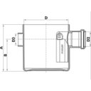 Ver imagem 2 de Fortlev Corpo Caixa sifonada quad. br 150X150X150