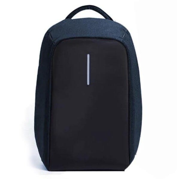 Mochila Unissex Anti-furto Usb Laptop Ziper Escondido Ajuste (BSL-BOLSA-9) - Azul - 1