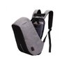 Mochila Unissex Anti-furto Usb Laptop Ziper Escondido Ajuste (BSL-BOLSA-9) - Cinza - 1