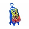 Mochila Max Toy Bob Esponja Pré Escolar Pequeno Azul - 2