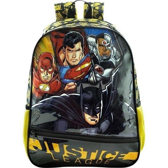 Mochila Liga da Justiça Task Force Infantil- 8862 - 1