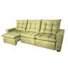 Sofa 3 Lugares Retratil e Reclinavel Julia 2.82 Cm Amarelo - 3