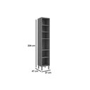 Ver imagem 4 de Paneleiro Cozinha Modulado Áurea C/ 2 Portas 37cm Cinamomo/off Mgm