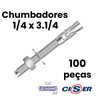 Chumbador Parabolt Pbc 1/4x3.1/4 Zincado 100un Caixa - 2