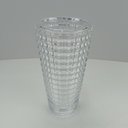 Ver imagem 4 de Vaso Decorativo Enfeite Casa Redondo Home&Co Eco Crystal 23x12x12cm Transparente