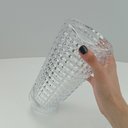 Ver imagem 2 de Vaso Decorativo Enfeite Casa Redondo Home&Co Eco Crystal 23x12x12cm Transparente