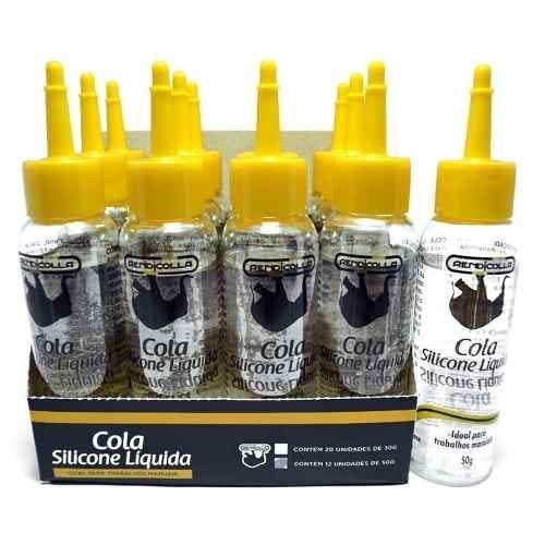 Kit Cola de Silicone Líquida 50g Rendicolla - 96 Un Atacado - 2
