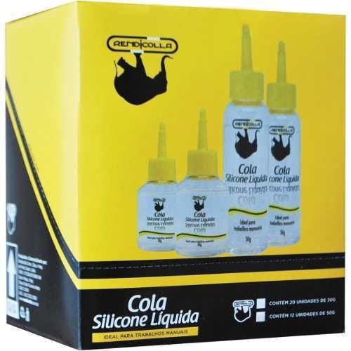 Kit Cola de Silicone Líquida 50g Rendicolla - 96 Un Atacado - 4
