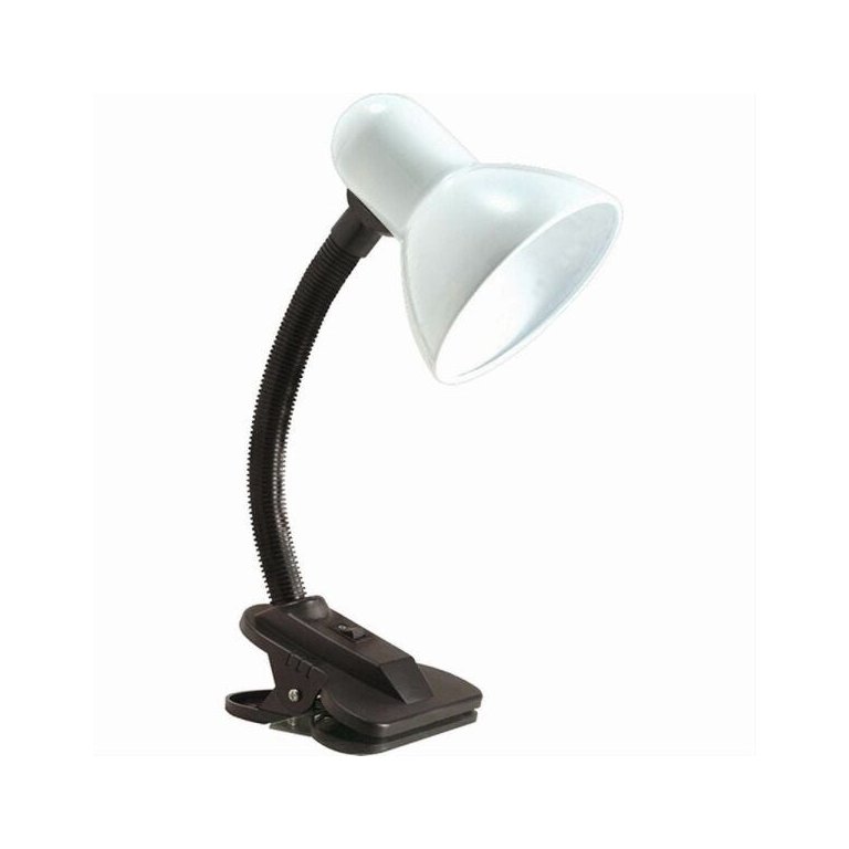 Luminária com Garra de Mesa Articulavel Escritório Presilha Sala Trabalho Abajur