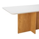 Ver imagem 5 de Mesa para Sala de Jantar 6 Lugares Classic Marrom/Marromle/Off White