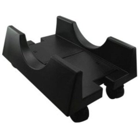 Suporte para Cpu com Rodinhas Preto