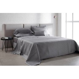 Kit Colcha Queen Colors Cetim 270 Fios Buddemeyer - Grafite - 2