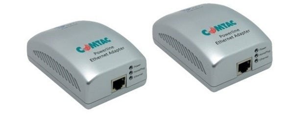Conexao Rede POWER LINE 1P 9003 Internet pela tomada (Par, acompanha 2 peças) COMTAC - 1