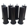 Kit Pés Alto para Cama Box 12 Unidades Preto com Altura 18cm Elevando a Altura da Cama - 4
