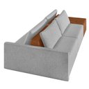 Ver imagem 7 de Sofá Ilha 2 Lugares Living 232cm Modulado para Sala Lary Linho Cinza K01 - D'Rossi