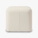 Ver imagem 5 de Puff Retangular Decorativo para Sala Orgânico Confortável e Reforçado Bouclé