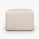 Ver imagem 4 de Puff Retangular Decorativo para Sala Orgânico Confortável e Reforçado Bouclé