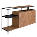 Ver imagem 1 de Buffet Bar Dinâmico New Vermont e Preto 135 cm - D’Rossi
