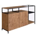 Ver imagem 5 de Buffet Bar Dinâmico New Vermont e Preto 135 cm - D’Rossi
