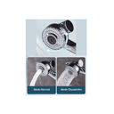 Ver imagem 5 de Torneira Banheiro Rotativa 360 Monocomando Lavabo Luxo Prata - Brinovar