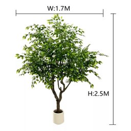 Árvore Artificial Grande Realista com 2.50m para Decoração - 2