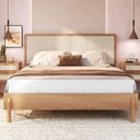 Ver imagem 1 de Cama Queen com Cabeceira Fixa 158cm Palhinha Oslo Hanover 27056