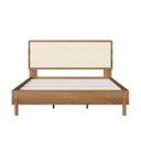 Ver imagem 3 de Cama Queen com Cabeceira Fixa 158cm Palhinha Oslo Hanover 27056