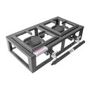 Ver imagem 1 de Fogão Industrial Fogareiro Industrial Mesa 2 Bocas - 20x20 - B.p - Grelha de Aço
