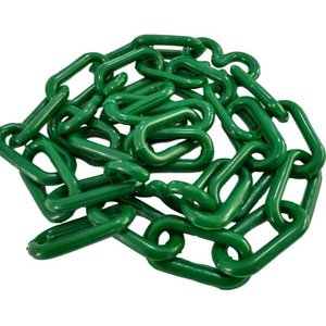 Corrente Plastica Chuva Isolamento 10 Mt Tamanho P Verde