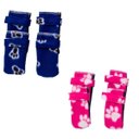 Ver imagem 1 de Kit 2 Sapatos para Cachorro - Azul e Rosa G