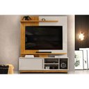 Ver imagem 1 de Home P/tv até 55 Polegadas Athenas C/ Prateleira Nichos e Rodapé 150x179cm Cedro/bali - Dj Móveis