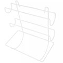 Ver imagem 2 de Suporte Triplo para Papel Toalha, Branco e Filme CSK 8200B