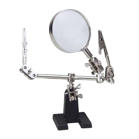 Lupa de Mesa Western com Garras para Solda