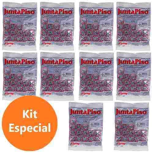 Kit 1000 Espaçador Junta De Piso 1,5mm Cortag 60555 - 2