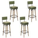 Ver imagem 1 de Kit 4 Banquetas Barcelona Verde Salaone
