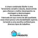 Ver imagem 2 de Kit 4 Chaves Combinada Starfer Boca E Estrela 14 mm a 22 mm