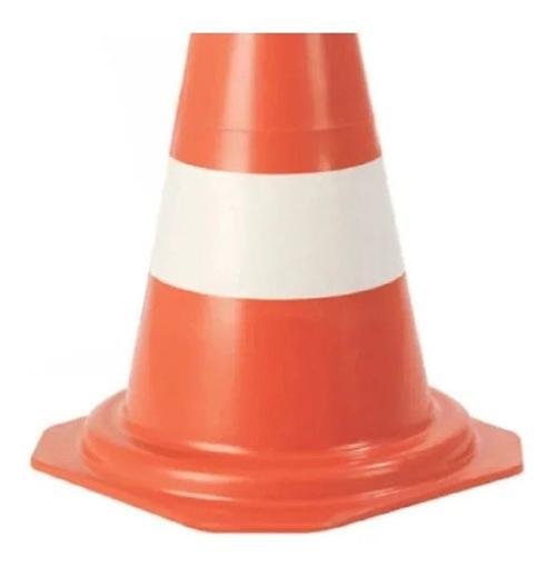 4x Cone Rígido Sinalização Plt 50cm de Trânsito Epi - 7