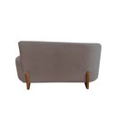 Ver imagem 6 de Namoradeira Sofá Feijão Lounge Orgânica Bouclé Capuccino