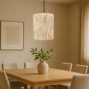 Ver imagem 2 de Luminária Leblon Pendente Aconchegante Corda Sisal Natural