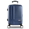 Mala de Viagem Pequena Bordo de Mão ABS Rígida Rodinhas 360 - Azul - 1