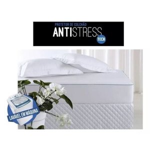 Protetor de Colchão Solteiro Antistress Impermeável Altenburg