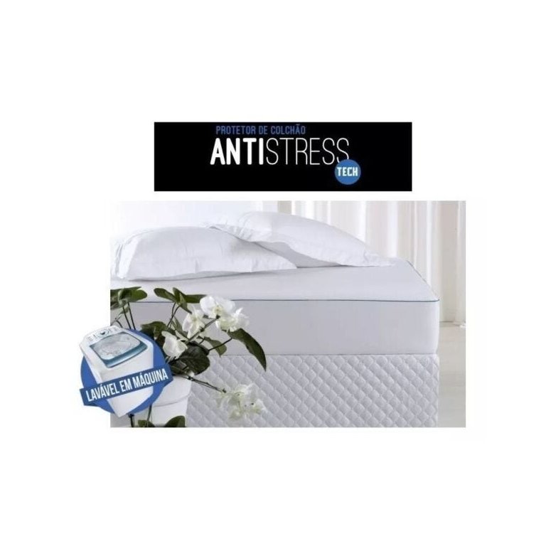 Protetor de Colchão Solteiro Antistress Impermeável Altenburg Protetor de Colchão Solteiro Antistress Impermeável Altenburg
