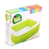 Piscina infantil quadrada inflável 57 litros intex colorida - Verde - 5