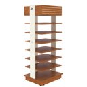 Ver imagem 5 de Sapateira Multiuso Estante Organizadora Closet - Freijó e Off White