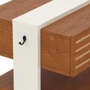 Ver imagem 6 de Sapateira Multiuso Estante Organizadora Closet - Freijó e Off White