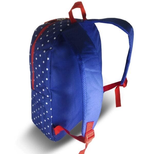 Mochila Bolsa Escolar Feminina Clio Style MF8112 - Azul - 2
