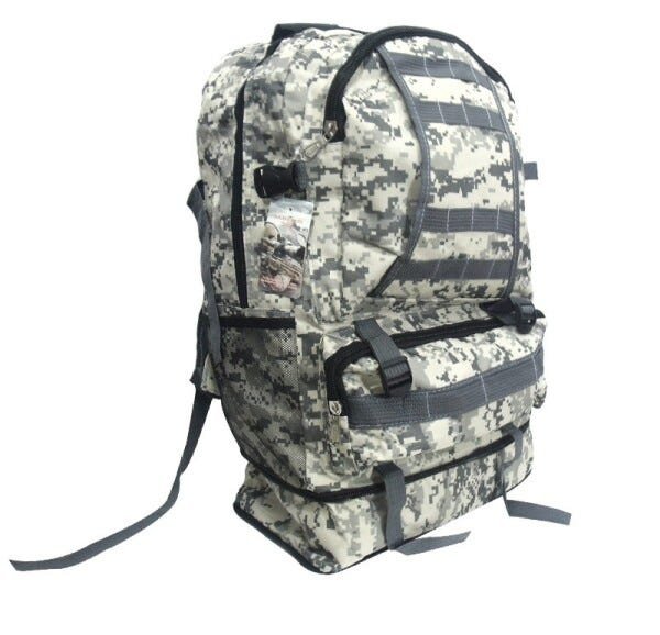 Mochila Camuflada Impermeavel Camping Trilha Cargueira Acampamento (bsl-21296-2) - 5