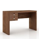 Ver imagem 1 de Mesa Para Escritório 02 Gavetas Me4123 Nogal - Tecno Mobili